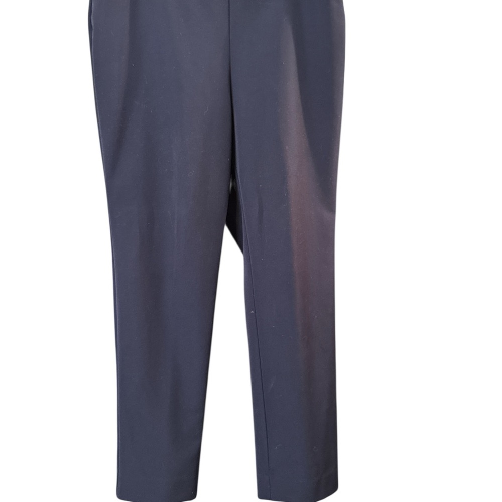 Liz Claiborne Classic Emma Navy Ankle Pants Size 12